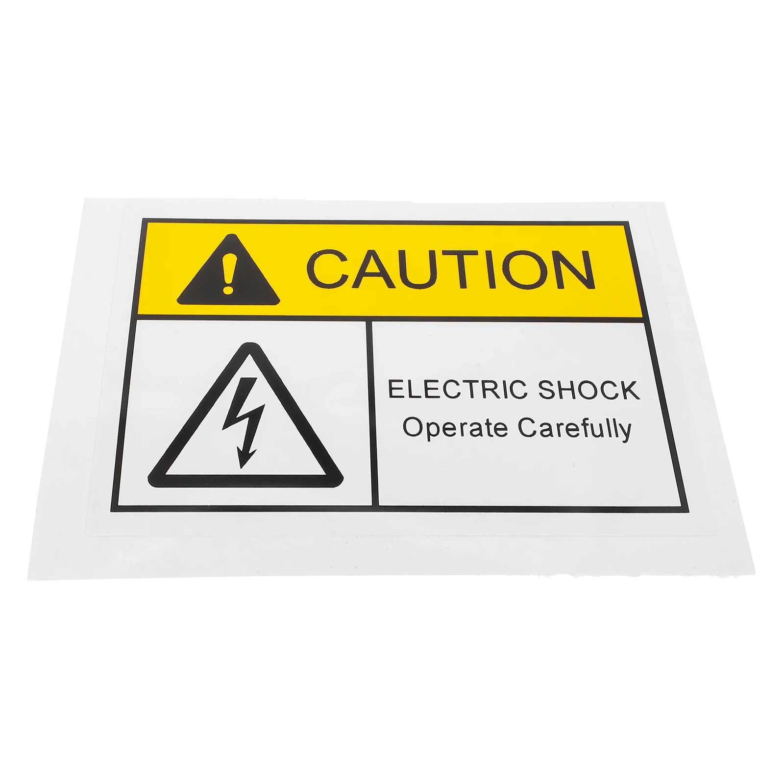 

Electrical Safety Warning Stickers PVC Shock Danger Labels for Home Office Factory High Voltage Caution Signs