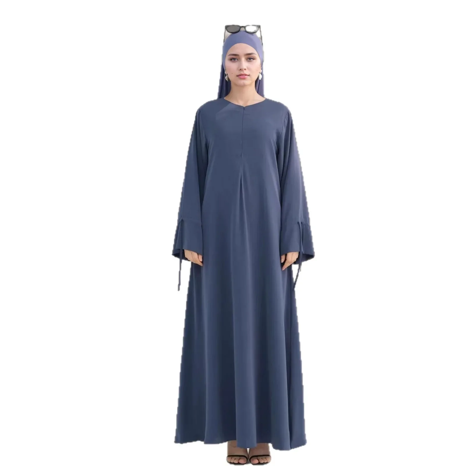 Long Dress Eid Ramadan Women Modest Dresses Robe Abaya Muslim Dubai Arabic Vestidos Morocco Kaftan Saudi Jalabiya Abayas
