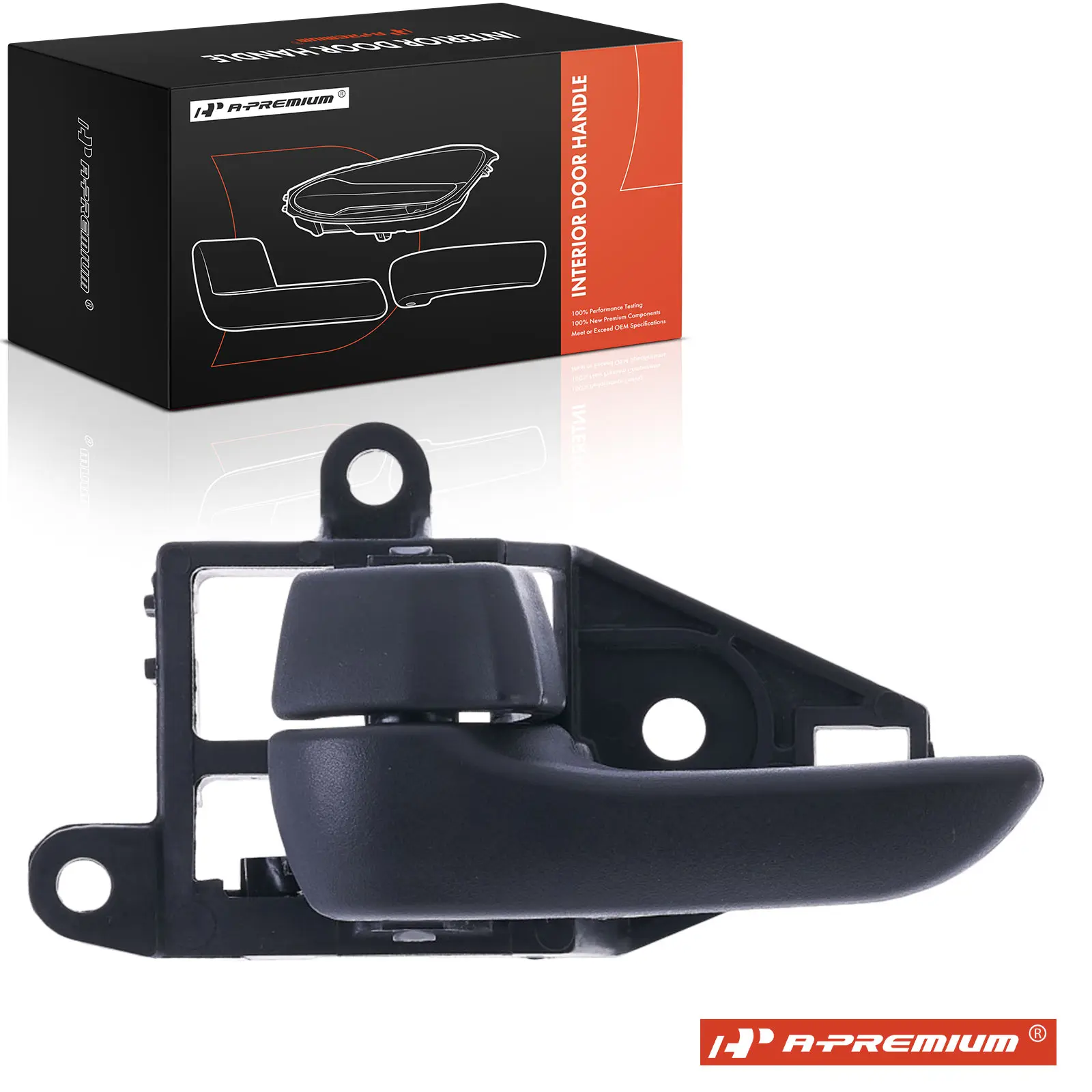 A-Premium Front or Rear Driver Side Black Interior Door Handle for Toyota 4Runner 2003-2009