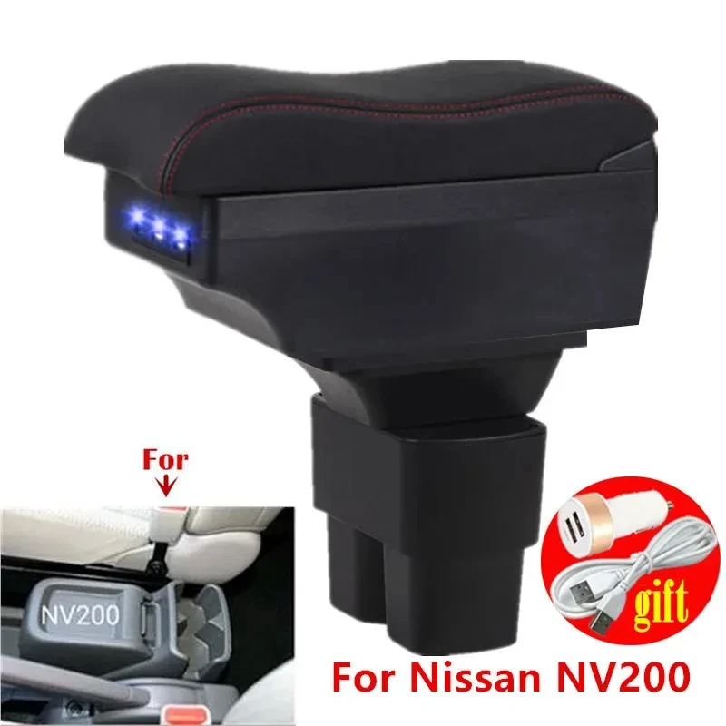 

Car central armrest box For Nissan NV200 Armrest Box For Nissan NV200 Evalia Storage Box Interior Dedicated Retrofit parts