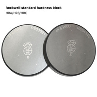 Φ60mm Rockwell Standard Hardness Block HRA/HRB/HRC Standard Calibration Test Block for Metal Heat Treatment Brinell Check Test