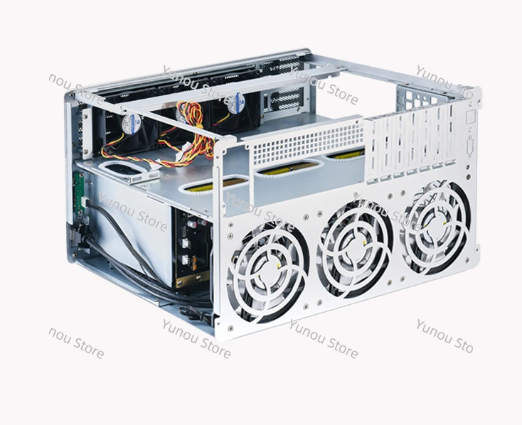 Disk Storage Server Supports ATX Motherboard Half-height PCIE Slot Hot Swap Chassis.