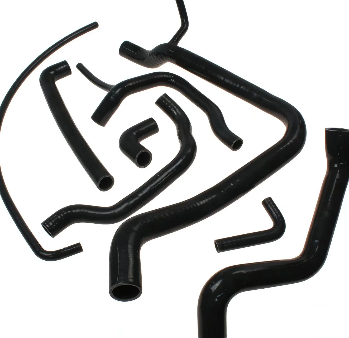 Manguera de refrigerante de silicona para radiador para Saab 900 16V Turbo (T16) 1984 - 1993 B202 2.0L sin aire acondicionado