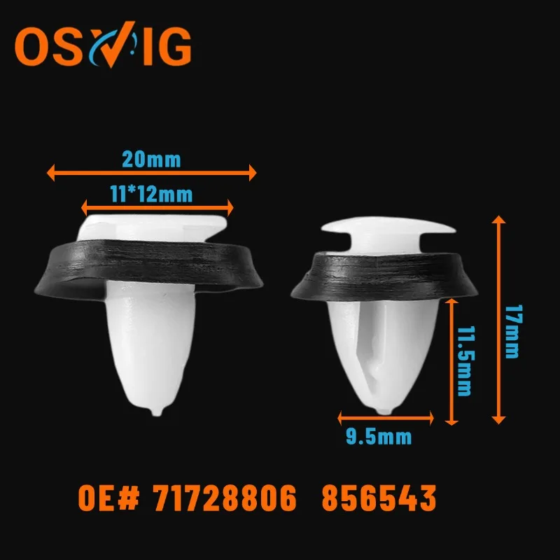 

20PCS 856543 71728806 Suitable for Fiat door panel snap fasteners