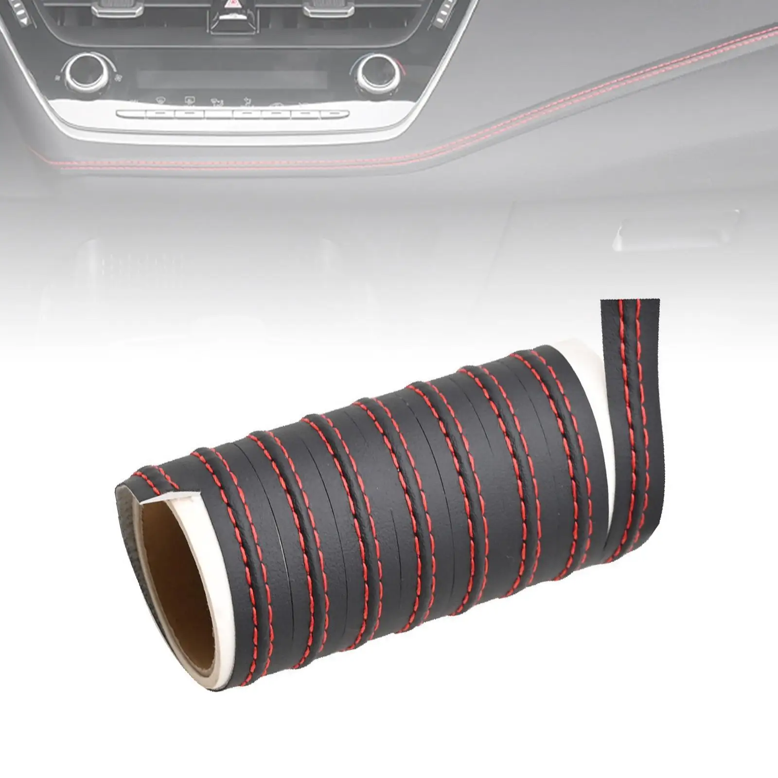 

Накладка салона автомобиля, декоративная 2 м, устойчивая к царапинам, универсальная накладка на швы, самоклеящаяся для внедорожника, грузовика, автомобиля