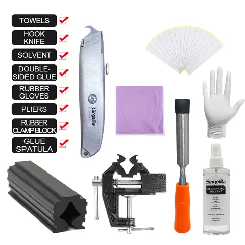 อุปกรณ์กอล์ฟ อุปกรณ์เสริมกอล์ฟ เปลี่ยนด้ามจับไม้กอล์ฟ ใช้ได้ทั้งในร่มและกลางแจ้ง รวดเร็ว น้ำหนักเบา เครื่องมือใช้งานง่าย อุปกรณ์ฝึกซ้อมที่จำเป็น ชุดของขวัญ