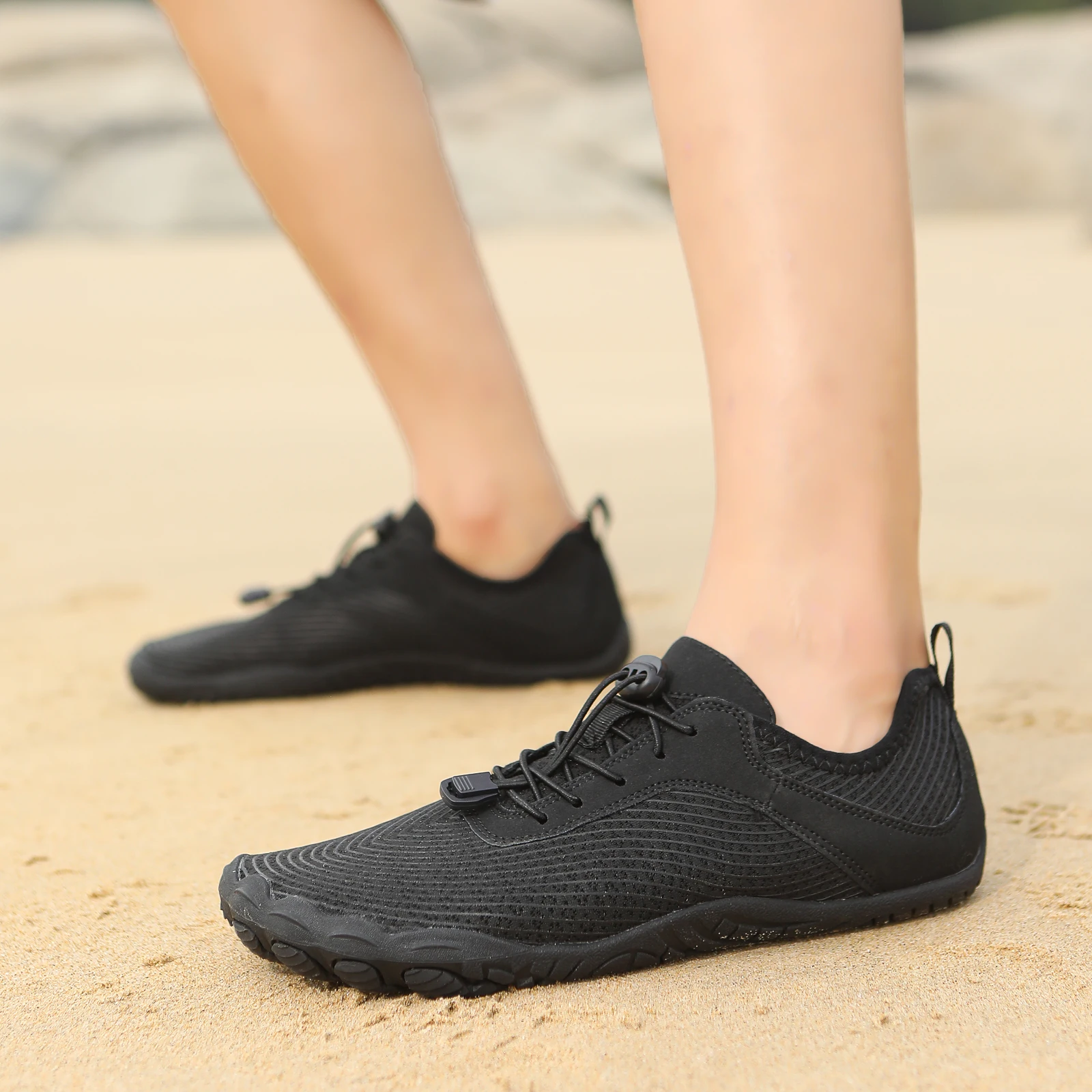 Men's Water Shoes Women's Men's Beach Shoes Lndoor Fitness Shoes Outdoor Recreational Sports Cycling Shoes Rubber Soles