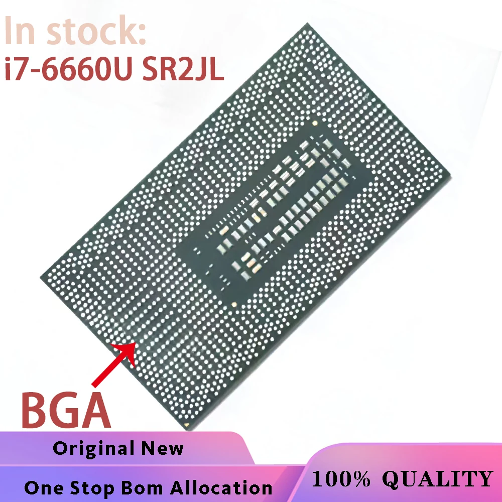 

100% новый i7-6660U SR2JL i7 6660U BGA чипсет