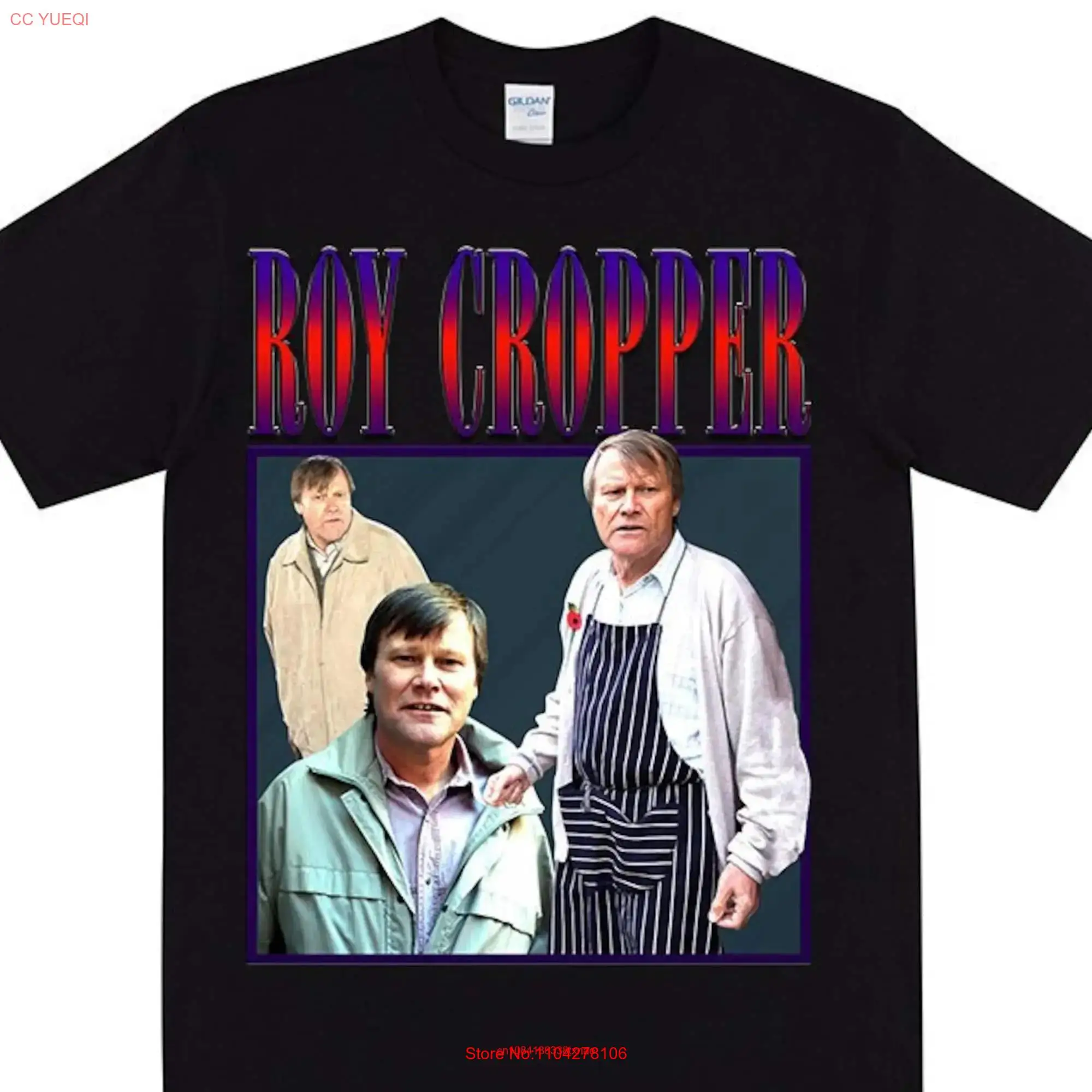 ROY CROPPER Homage T shirt Coronation StreeT Hayley For Corrie Fans With From long or short sleeves