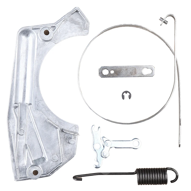 

1127 021 1102 1125 160 5400 Комплект крышки тормоза цепи, пружинная лента, подходит для бензопилы Stihl MS290 MS390 MS310 029 039