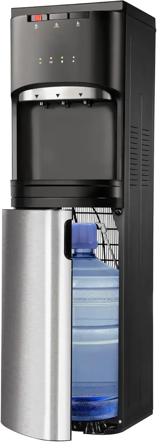 Self Cleaning Bottom Loading Water Cooler Dispenser, with UV Lights Stainless Steel Water Cooler for Home, Office, Living Room