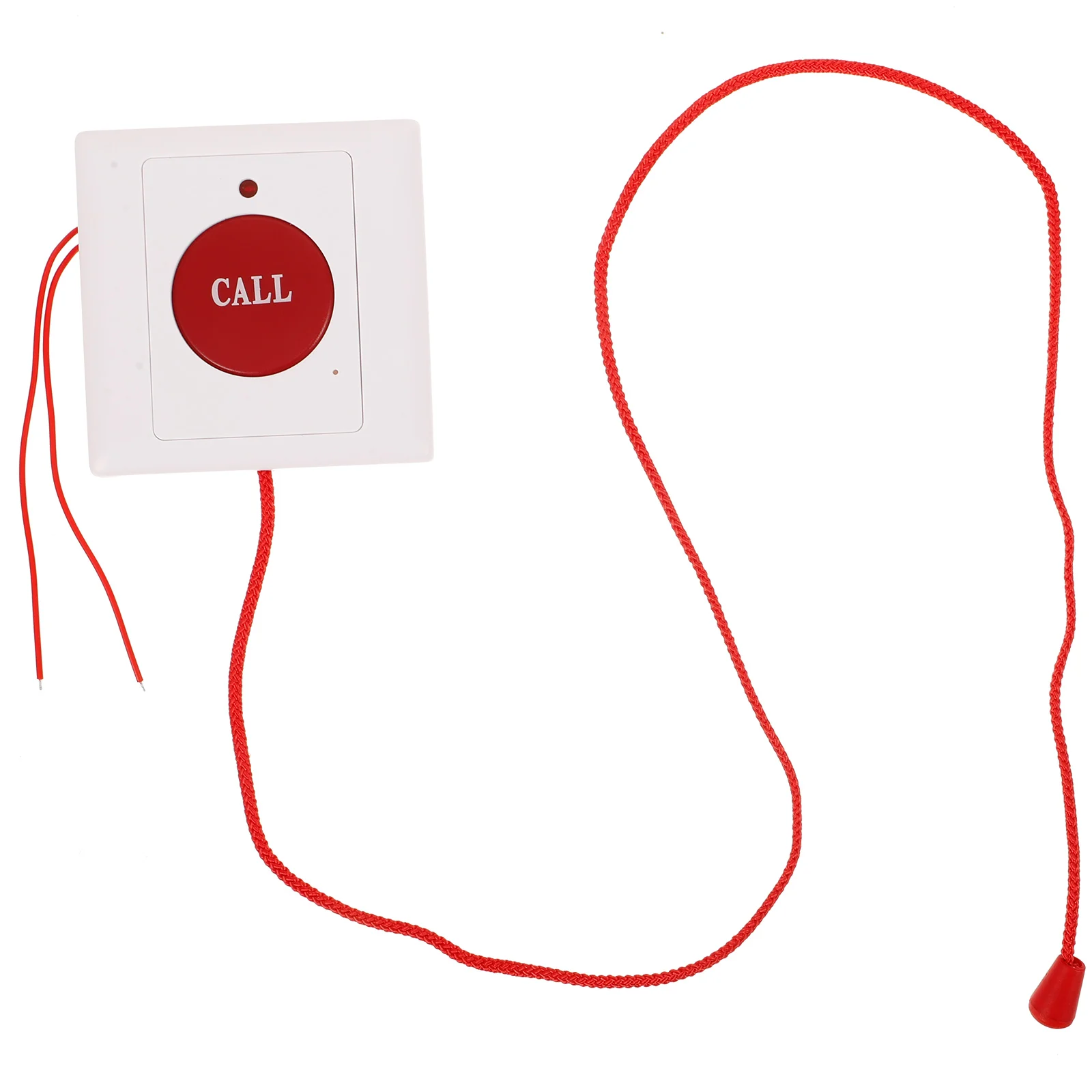 Wandmontierter Zugschnur-SOS-Alarm für ältere Menschen, Notruftaste für ältere Patienten mit Seildesign