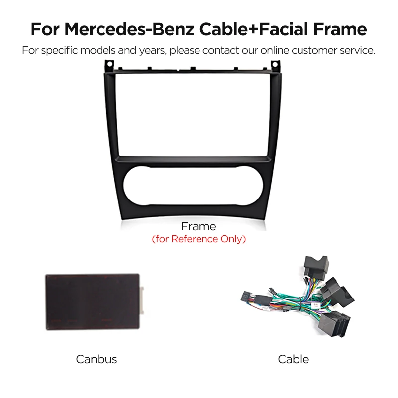 2 Din 9 Inch 10 Inch Auto Middenconsole Radio Frame Kabel Voor Peugeot VW Citroen Fiat Renault Audi Benz BMW KIA Mazda opel Ford
