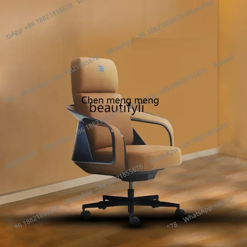 32 Q Boss Office Chair Reclining Cushion Cushion Integrated Rotating Home Office Chair Italian Light Luxury Executive Chair
