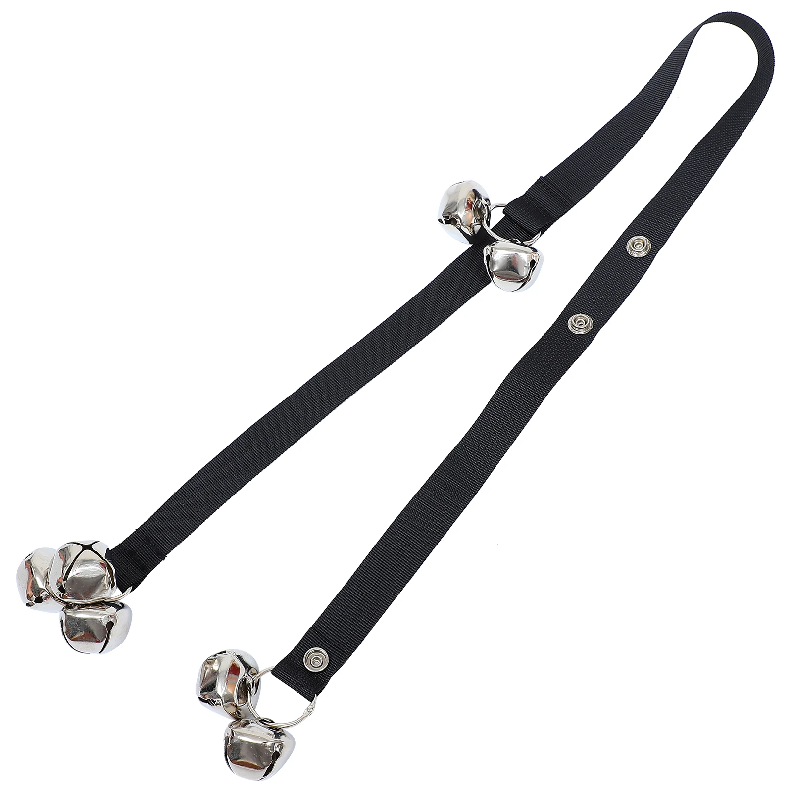 

Pet Door Bell Rope Small Dogs Doorbells Outside Training Traction Band Puppy Aluminum Alloy Bells Crisp Tone Prevent Lost Pets