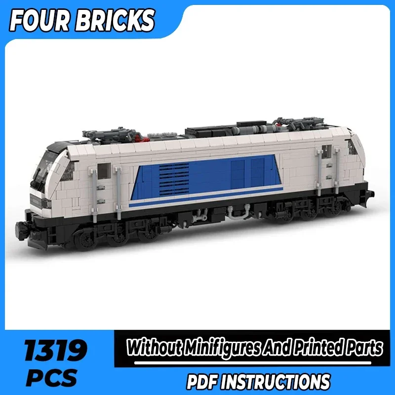 

Moc Building Bricks Model Car Series BR 159-European Trains Technology Modular Blocks Gifts Toys For Children DIY Sets Assembly