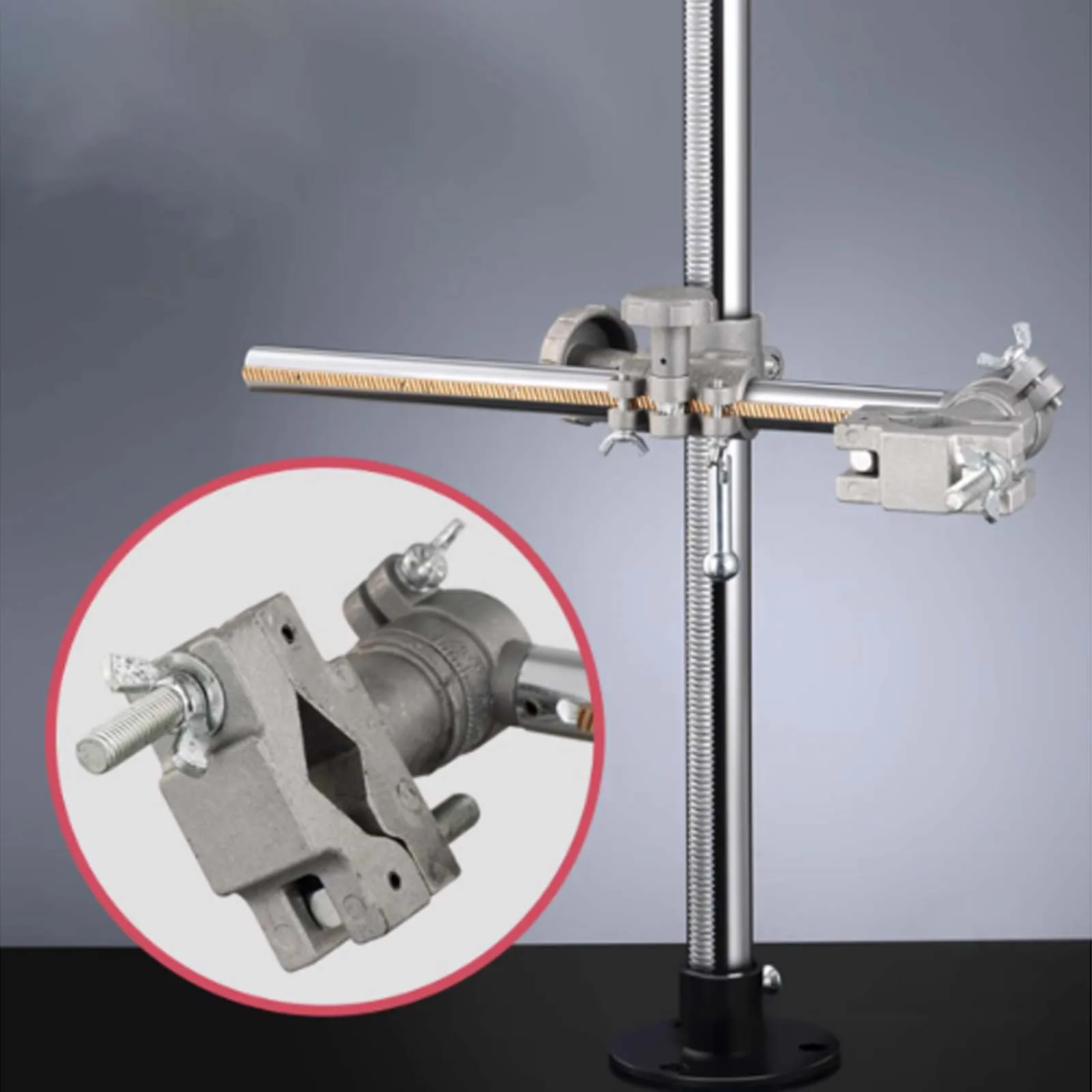 Argon Arc Automatic Welding Bracket, MIG TIG Plasma Torch Gun Clamp Two-Protection Welding Positioner Fixed Adjustment Holder