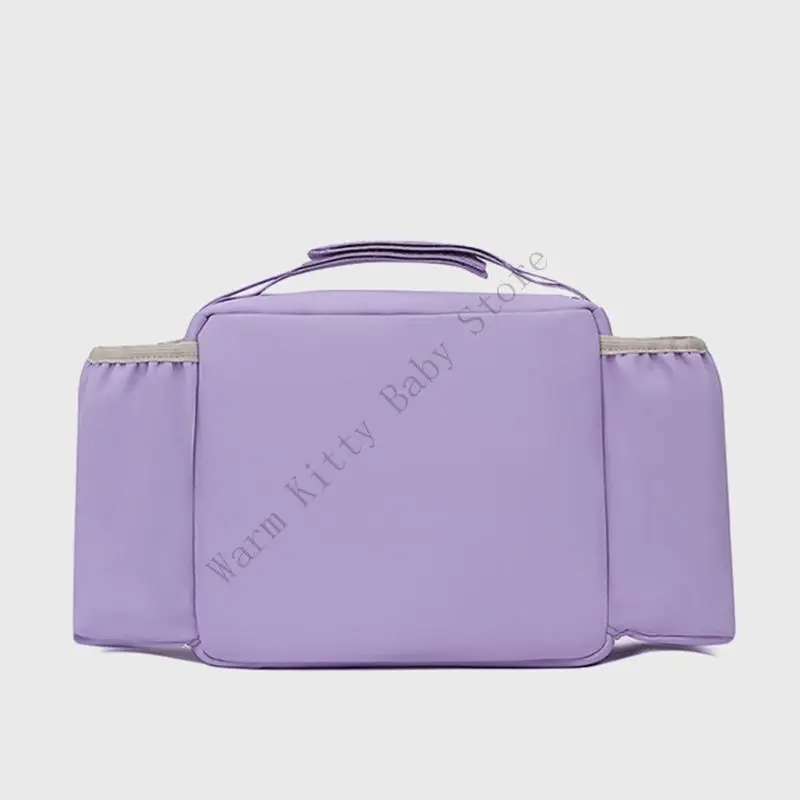 XXFE المحمولة حفاضات السفر مقسم حقيبة مانعة للتسرب الداخلية تناسب معظم عربات التسوق عربات التسوق تصميم قابل للطي للآباء