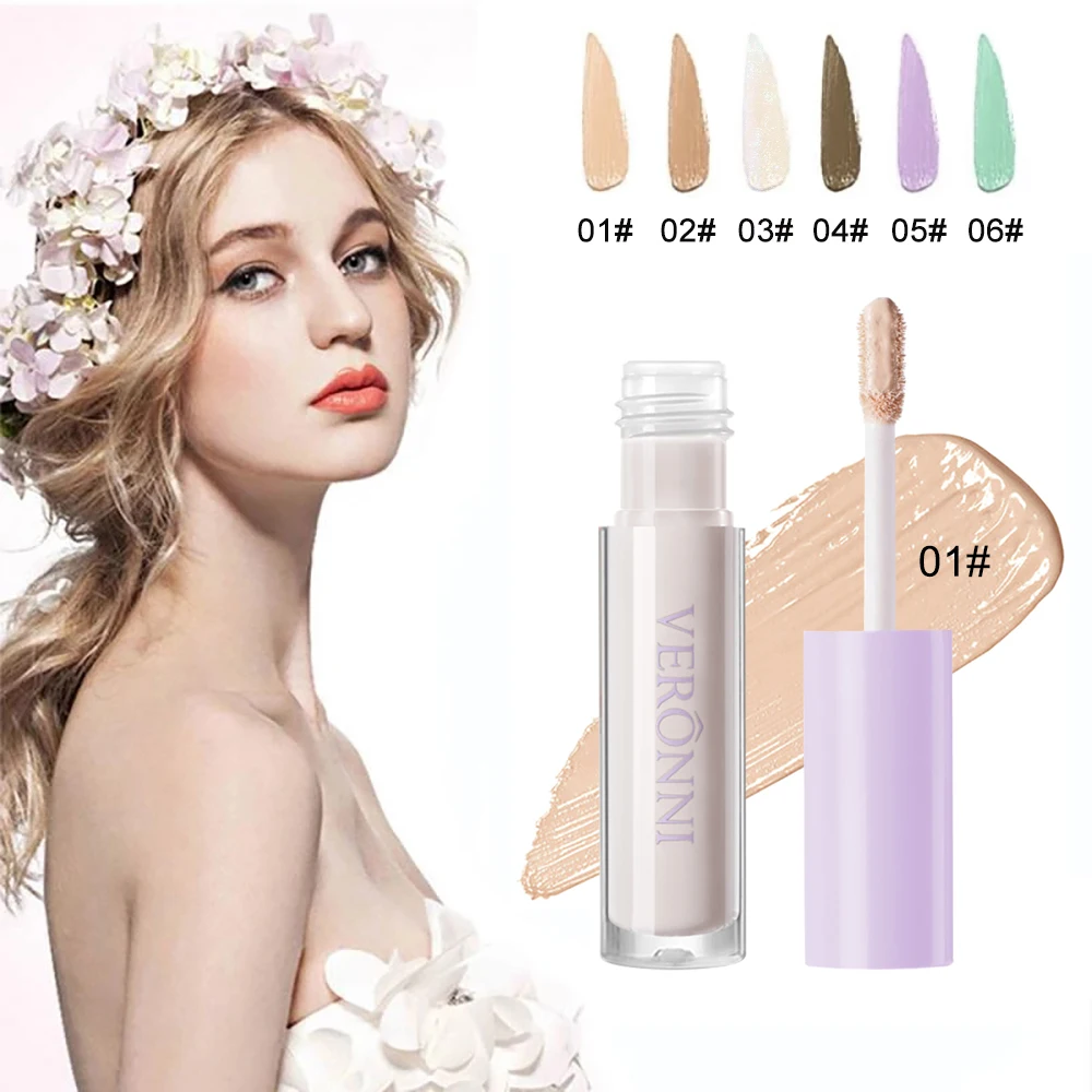 Liquid Concealer Base Matte High Coverage Waterproof Oil Control Moisturizing Long Lasting Concealer Professional Face Makeup