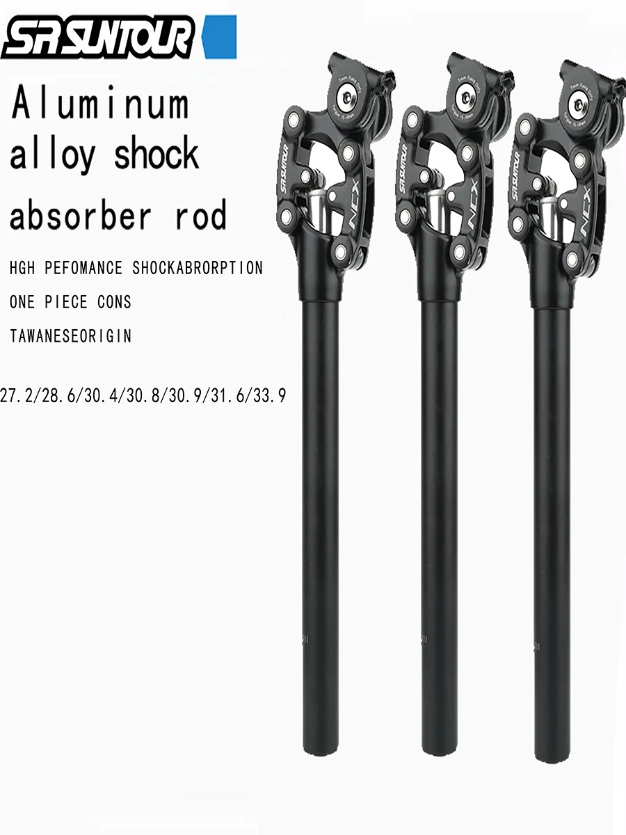 AliExpress NONE 25 NEW SR SUNTOUR NCX Bicycle Damping Suspension Seat Post Mountain Bike Shock Absorber Travel Seatpost 27.2mm 30.9mm 31.6mm