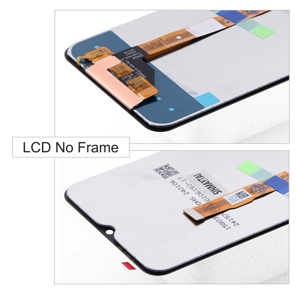 High Quality Display for Vivo Y72 5G Lcd Display Touch Screen Digitizer Assembly with Frame for Vivo Y72 V2041 LCD Repair