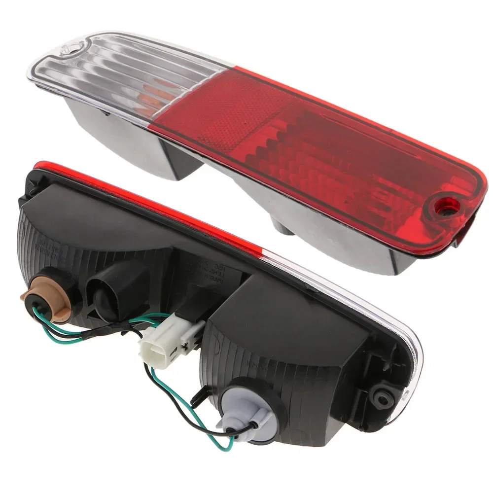 

Задний бамперный светоотражатель для Mitsubishi PAJERO V73 V75 V77, для MONTERO 2003-2006, задний фонарь-указатель поворота и стоп-сигнал