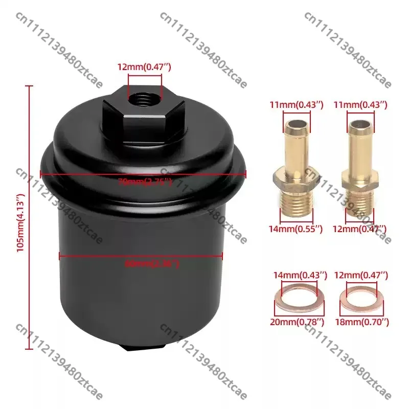Universal Aluminum Grate Stainless Steel Screen Filter Stainless Mesh Strainer Automotive Fluid Filtration Replacement