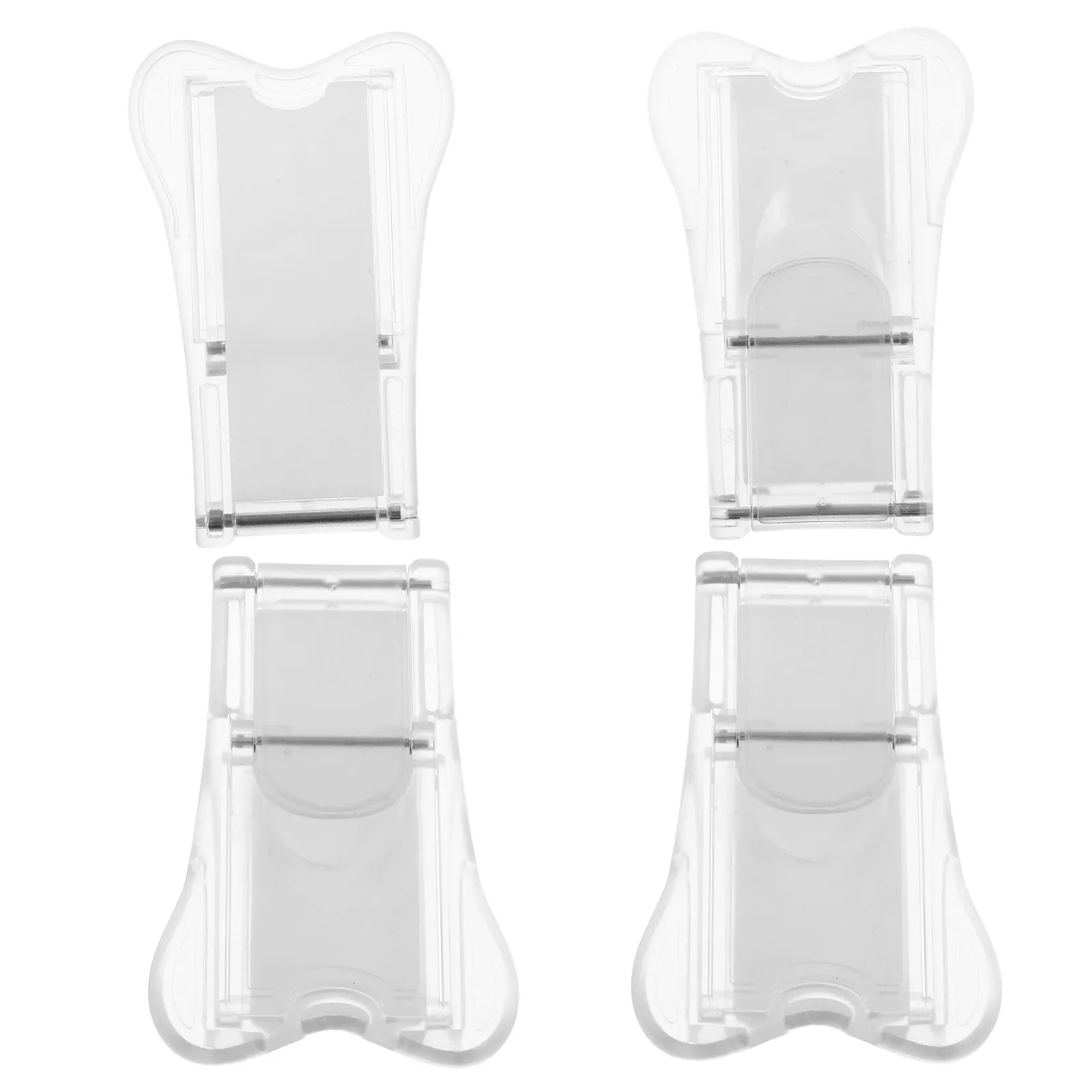 

4Pcs Child Proof Locks Sliding Doors Transparent Self-Adhesive Window Safety Latches Toddler Protector Home Security Window