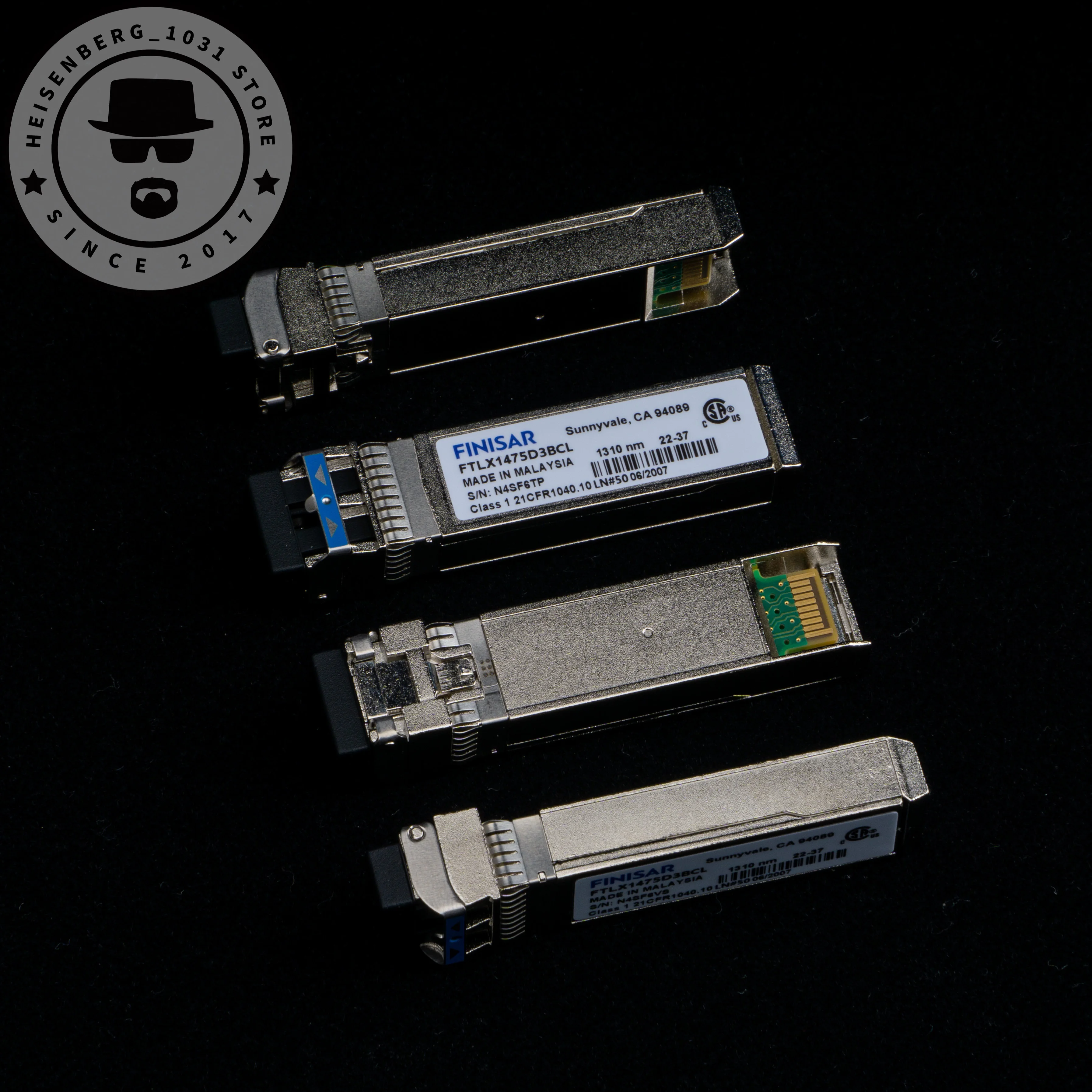 FINISAR FTLX1475D3BCL 10Gb/s 10km 1310nm Single Mode Datacom SFP+ Transceiver Refurbished