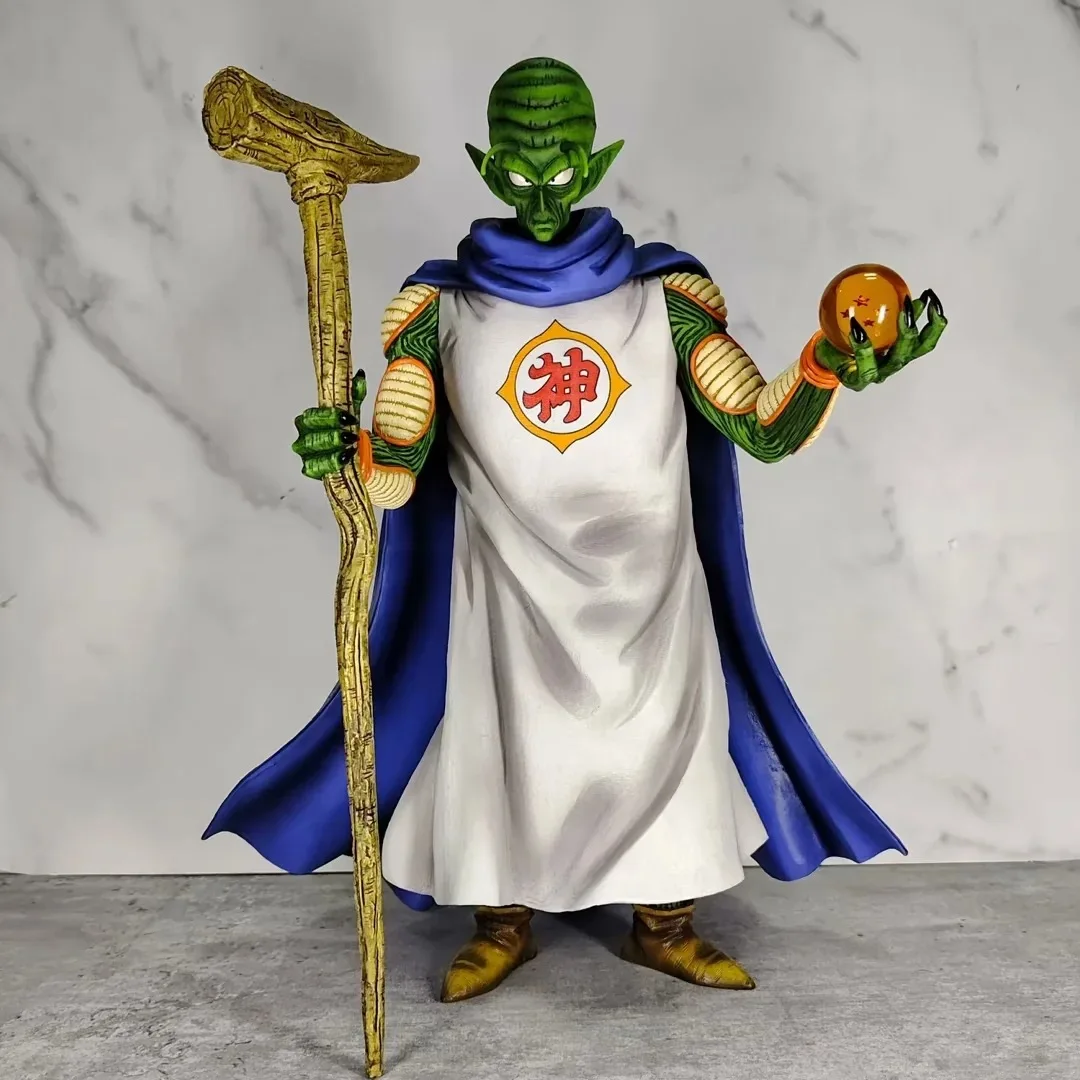 35cm Dragon Ball Figure Piccolo Figurine Old Heavenly God Piccolo Anime Figure Ornament Model Decoration Customized Products Toy