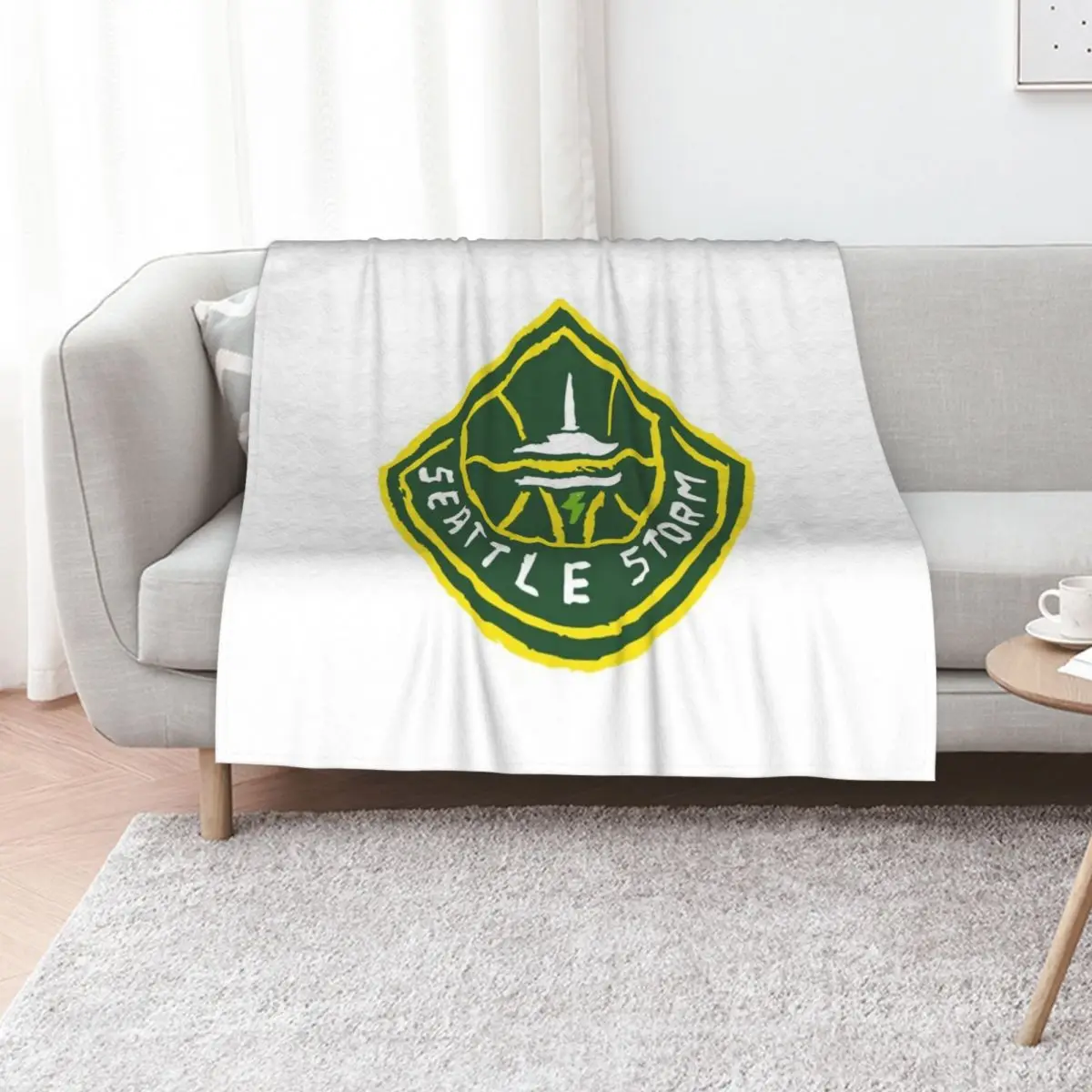 Seattle Stoooorm Throw Blanket blankets and throws Loose Warm Luxury Brand Blankets For Bed Moving Blankets