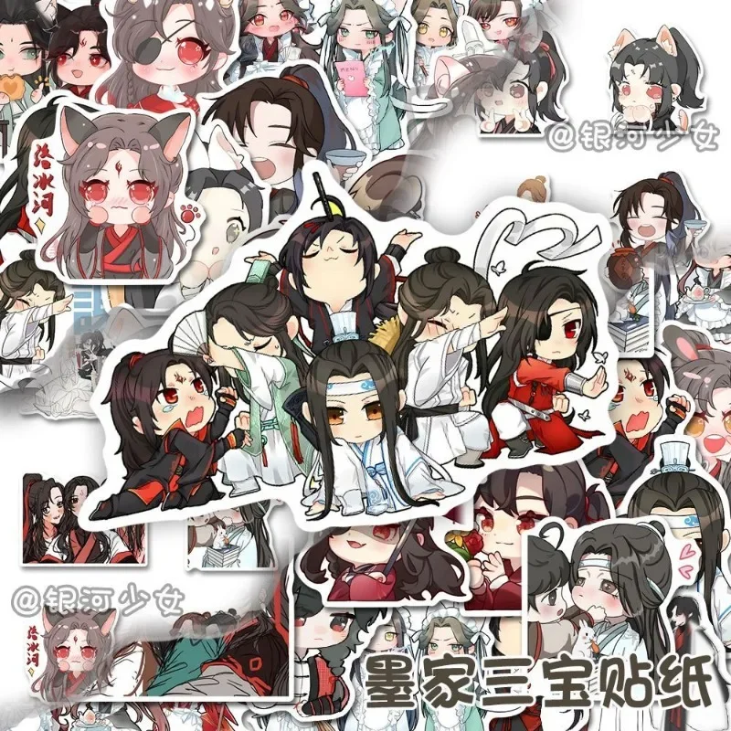 Mo Dao Zu Shi Sticker Anime Decorative Diy Stickers Childrens Stationery Student Waterproof Grandmaster of Demonic Cultivation