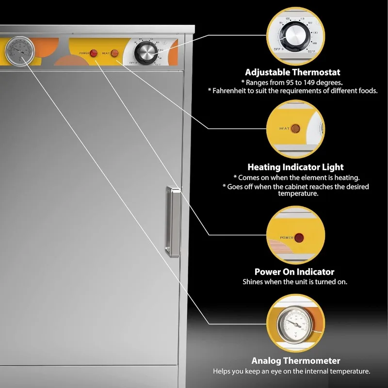 Электрическая Коммерческая грелка для пищевых продуктов, кухонный шкаф с подогревом, греющая печь для кейтеринга,