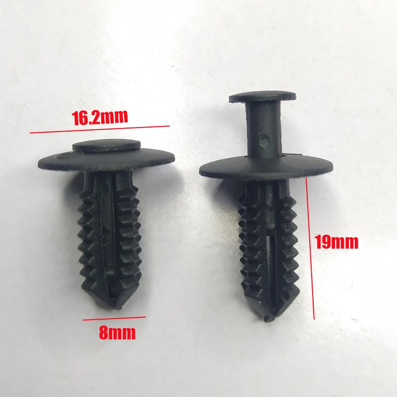 Auto Push Type Fender Liner Retainer Rivet Trim Panel Fastener Clips For BMW Mercedes Benz C Opel W124 W164 W171 W202 W203 W204