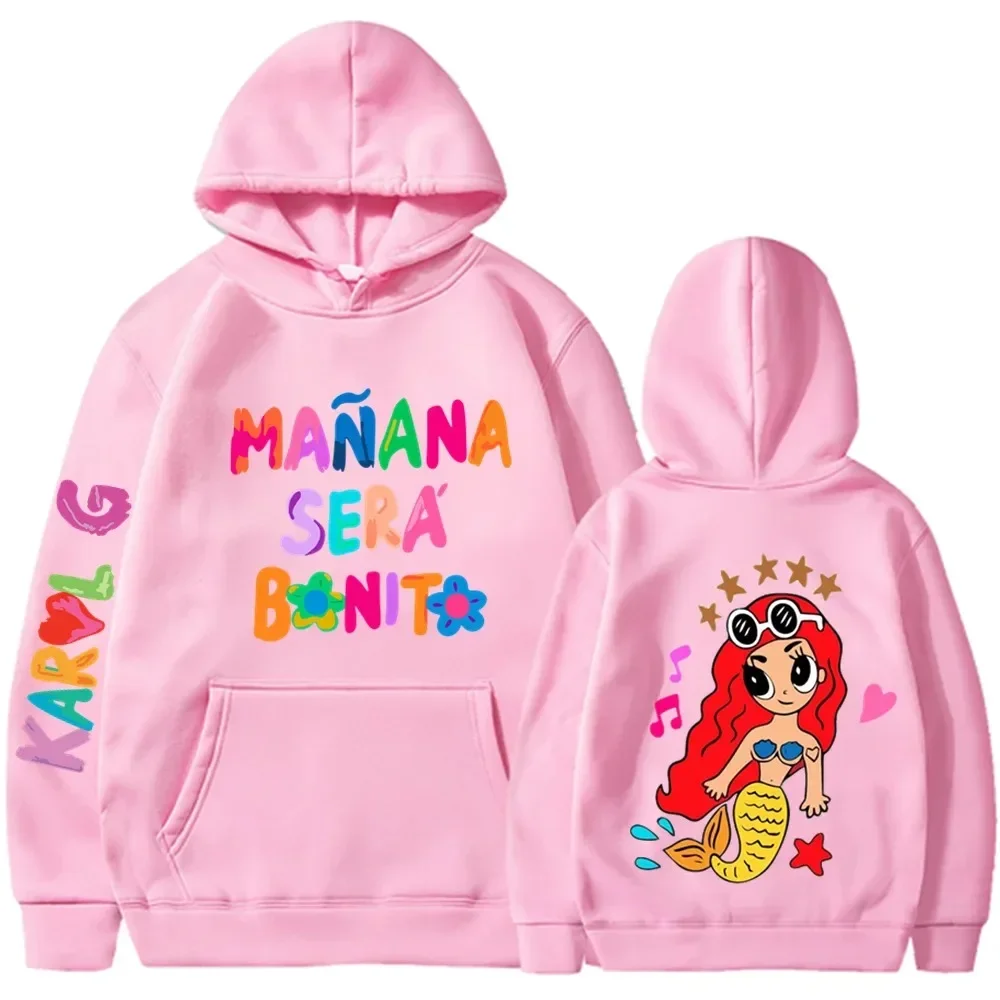 Manana Sera Bonito Hoodie Karol G Manana Sera Bonito Hoodie Tomorrow Will Be Nice Graphic T Shirts Unisex Men/WomenSweatshirt