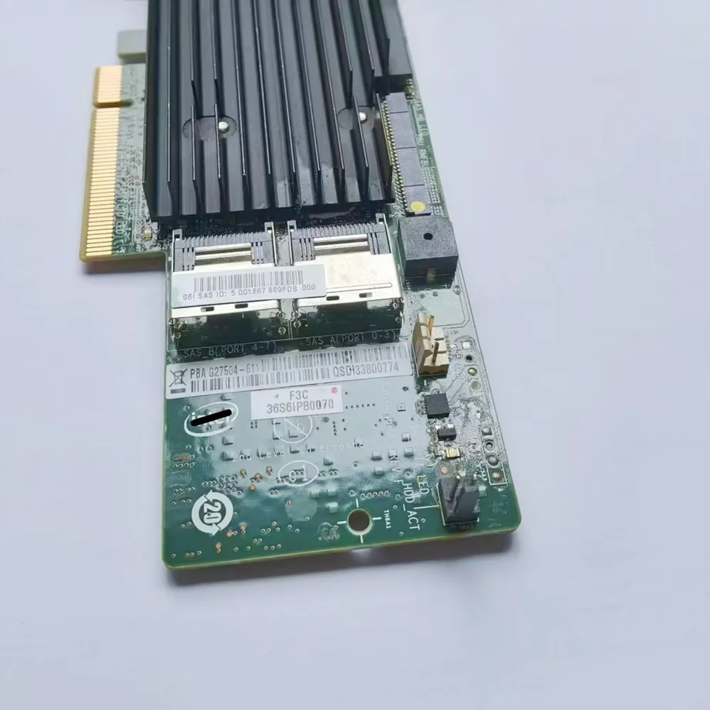 Y Store For INTEL Rms25pb080 G27504-611 1Gb Array Card 8-port SASSTAT RAID Card Fast Ship