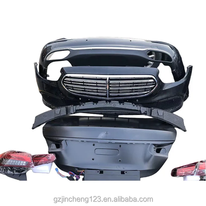 Auto Parts Material Front Bumper kit Rear For Mercedes Benz W212 E class w213 accessories upgrade to new Style Full Body Kit