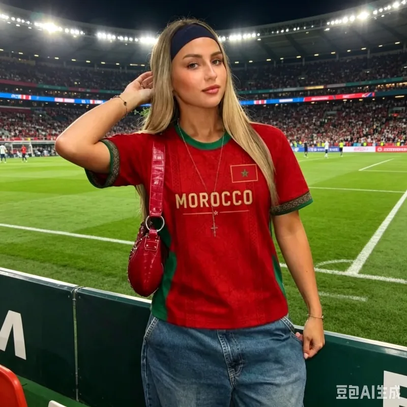 2026 Summer Morocco Flag Soccer Fan T-Shirt Crewneck Short Sleeve Breathable Quick Dry Streetwear Family Casual Football Shirt