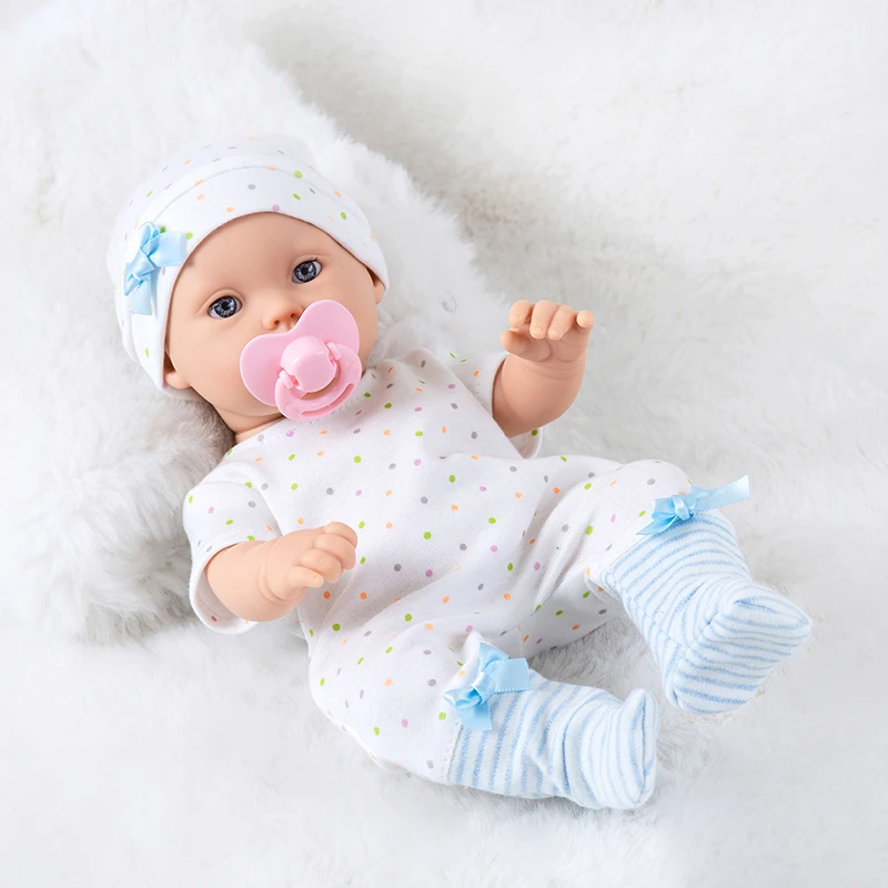 12 Zoll/30 CM Baby Puppen Reborns Puppe Realistische Handgemachte Pflege Puppe Ganzkörper Silikon Reborns Beliebte Elternschaft spiel Geschenk