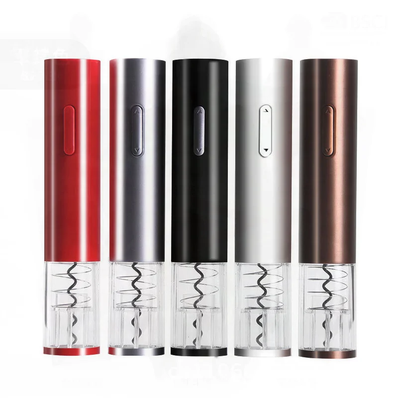 

Electric Red Wine Bottle Opener Automatic Plastic Body Black Red White Silver Coffee Gold - Multifunctional Gift for All