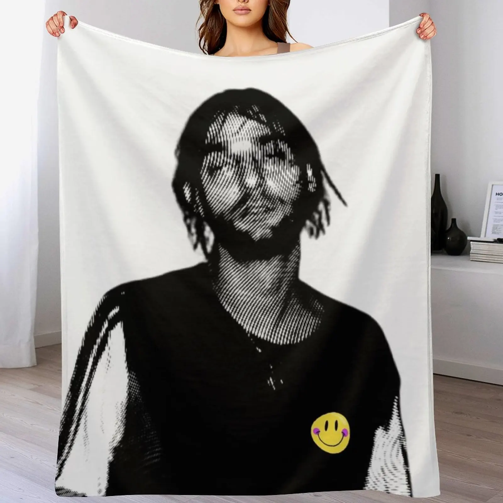 

Ricardo Villalobos Iconic photo Throw Blanket Camping Giant Sofa Hair Beach Blankets