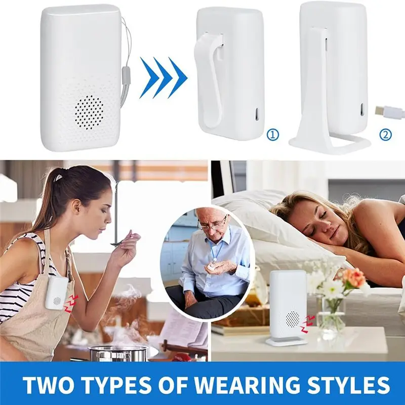 B29C-New D320 Flash Vibration Wireless Doorbell Smart Elderly Pager Waterproof Wireless Emergency Pager Nurse Alert System