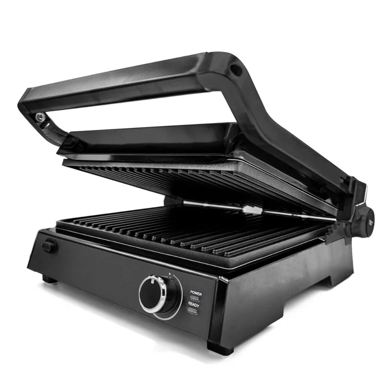 4-Piece sandwich maker for frying breakfast with electric cake pan, double-sided quick heating household steak maker