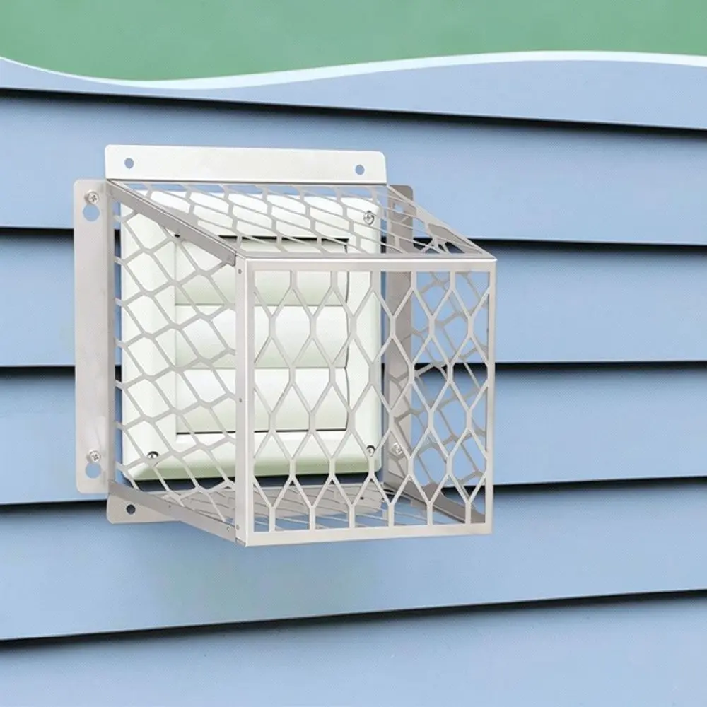 Outdoor Stainless Steel Ventilation Hood For Dryer Exhaust Ducting Pest Proof Guard Cap For Improved Airflow