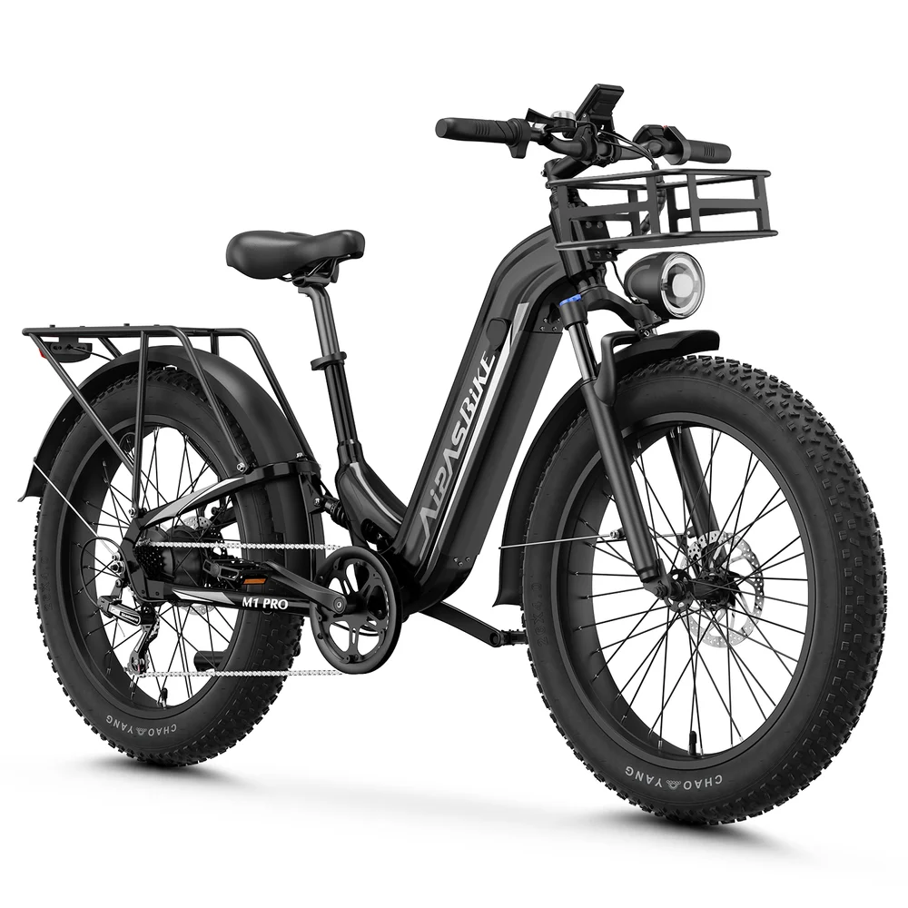 26 Fat Tire 1800W Electric Mountain Bike 48V 17.5Ah 36MPH For Adults image 2