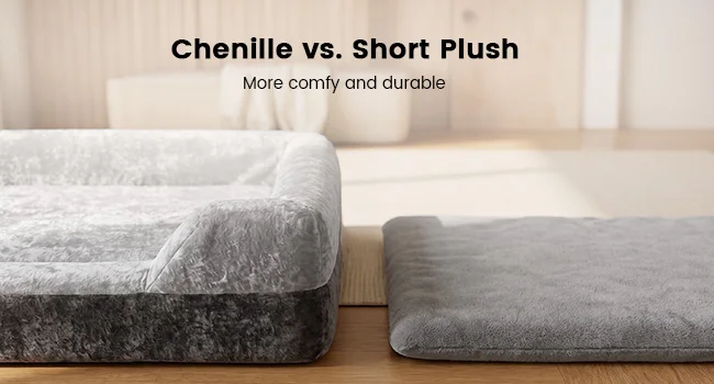 Chenille vs. Short Plush