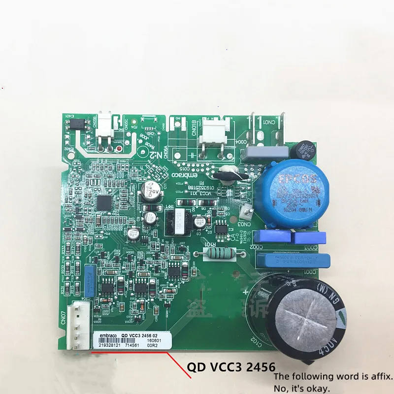 Refrigerator inverter board embraco VCC3 2456 compressor driver board EECON-QD