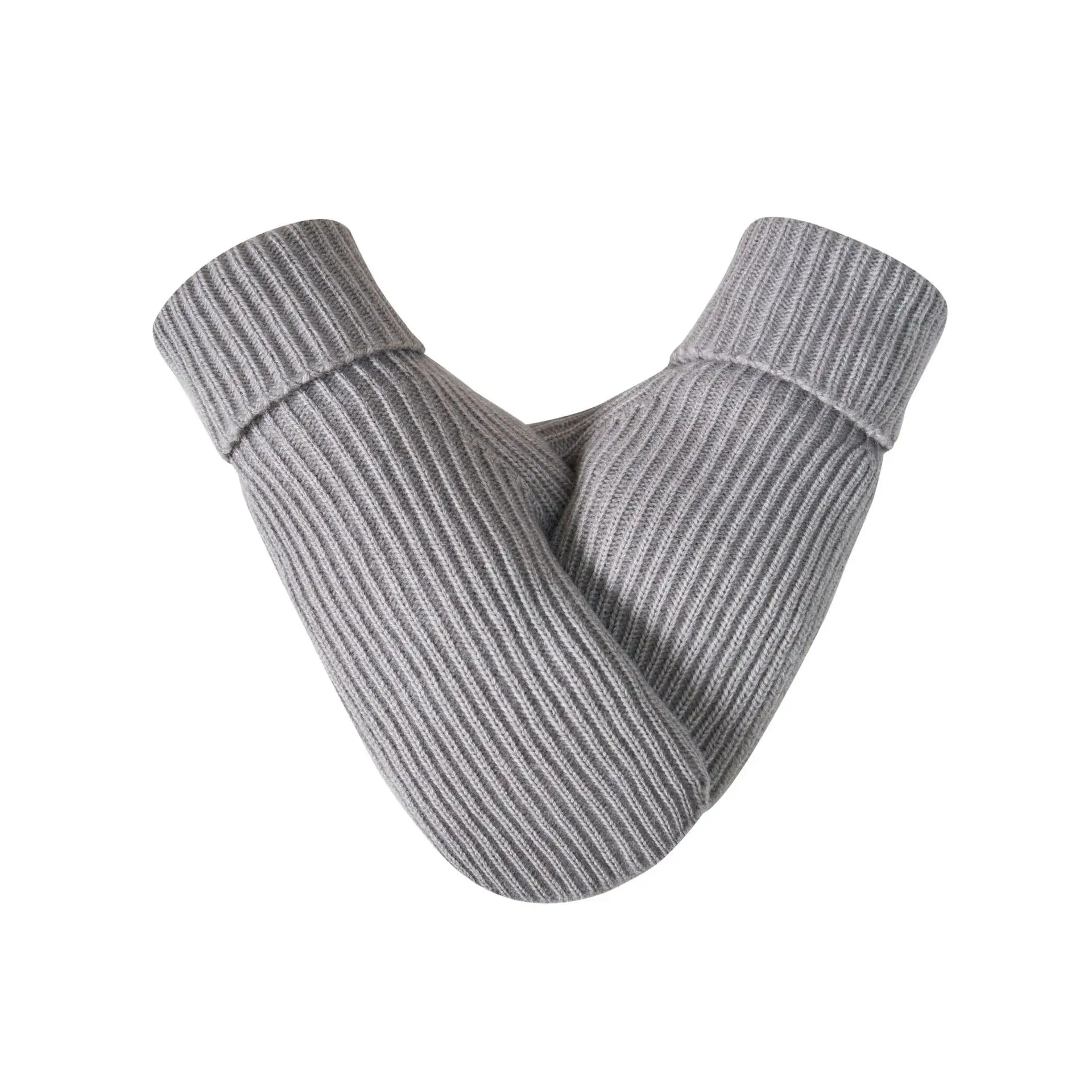 Winter Warm Padded Thickened Women Keep Warm Full Finger Anti-Chill Knitted Gloves Cute Lovely Drive Cycling Mittens Accessory