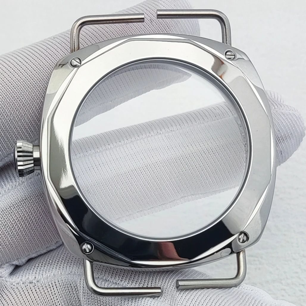 44mm Case Sapphire Glass Case ST3600 Case Men\'s Watch Case Suitable for ETA 6497 Movement ST3600 Movement Watch Case