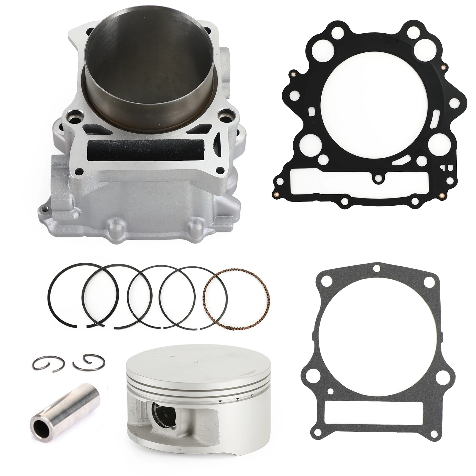 102mm Cylinder Jug Piston Top End Big Bore Kit For Yamaha YFM660 Raptor Grizzly Rhino 660 2001 2002 03 04 05 06 072008